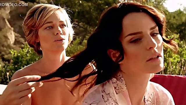 Delicious Babes Ana Alexander and Crystal Allen In a Hot Lesbian Scene