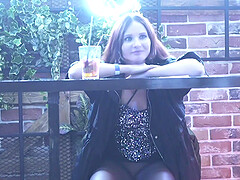 Jeny Smith got naked at the party in night club