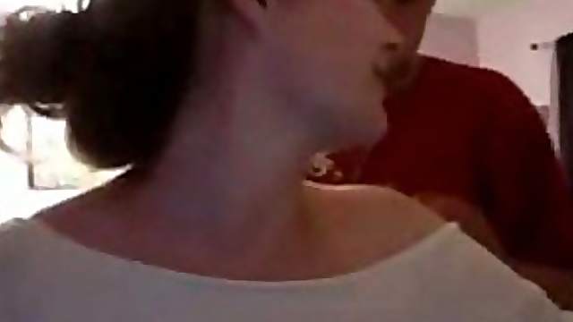 Busty Brunette Preggo Sucks Cock and Gets Fucked in a Homemade Sex Tape