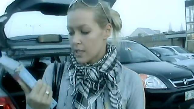 Sophie Moone watches TV and walks around Canadian town