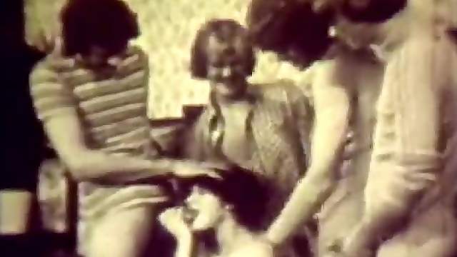 Three Boys Gangbang a Hairy Lady