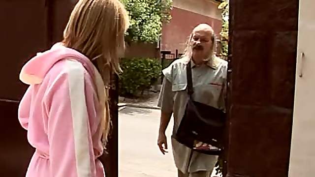 The postman always rings twice  to fuck her