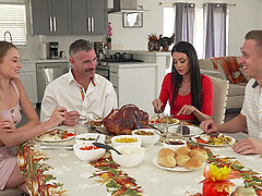 Dirty duo Charles and Jaime join Brunettes Kyler & Alex in a wild four-way romp