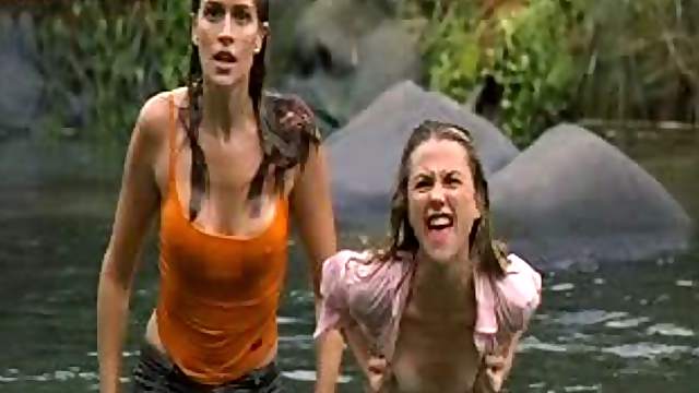 Katie Fischer & Taryn Reif's Wet T-Shirts