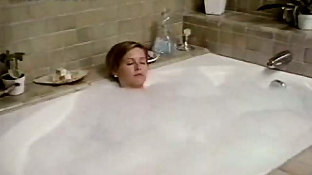 Sexy Blonde Babe Suzanna Love Totally Naked In a Bathtub
