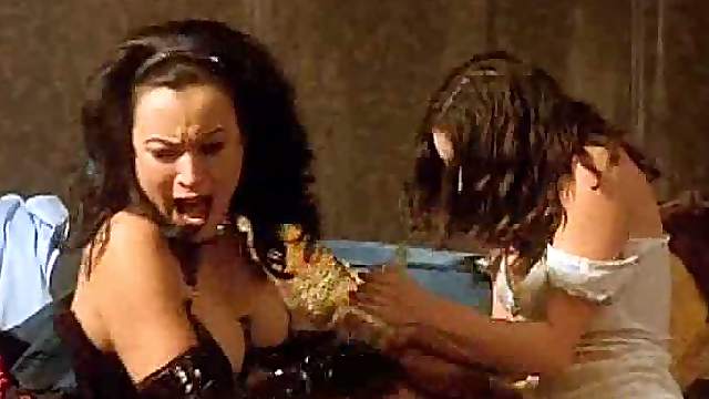 Charlotte Ayanna and Jennifer Tilly's Extremely Hot Bondage Sex Scene