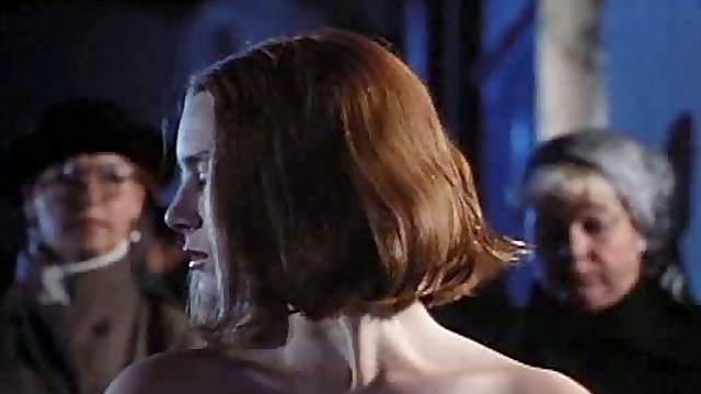 Mesmerizing Blue-Eyed Babe Angela Featherstone Shows Her Ass and Jugs