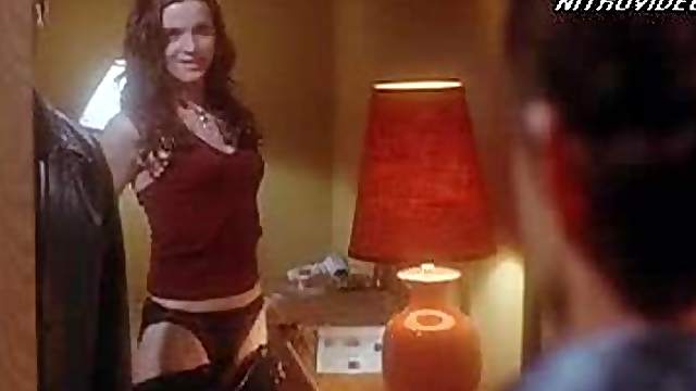 Sexy Michelle Hicks Walking Around In Her Sexy Panties