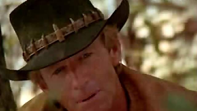 Crocodile Dundee Spying On Linda Kozlowski