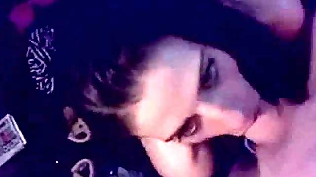 Girlfriend doing deepthroat