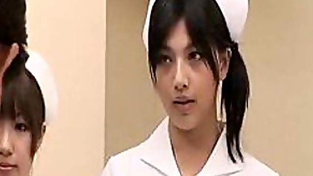 Gorgeous Japanese Nurse Sure Knows How To Handle Their Patients' Cocks