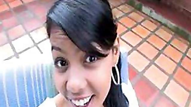 Stunning Latina Fucking Outdoors