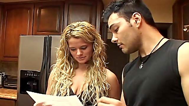 Tara Amorel the curly blonde gets fucked brutally