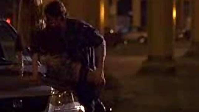 Fucking Blonde Hottie Katheryn Winnick Over The Car