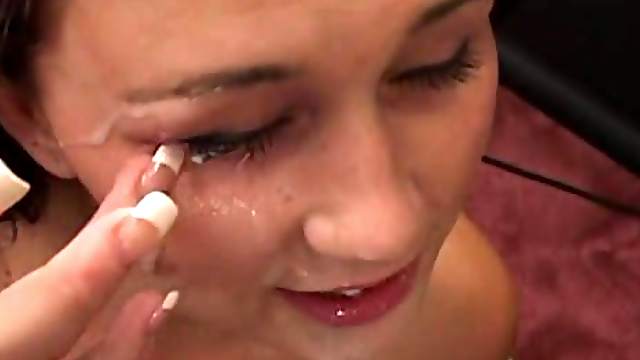 Goddess Vanilla Skye Gets A Facial Cumshot After Going Hardcore