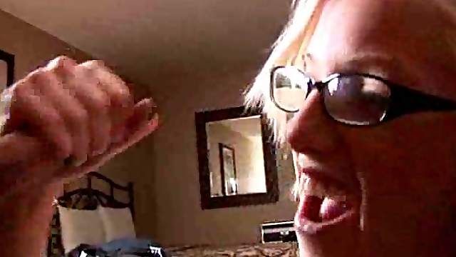 Goddess Tricia Performs A Unique Handjob In A POV Video