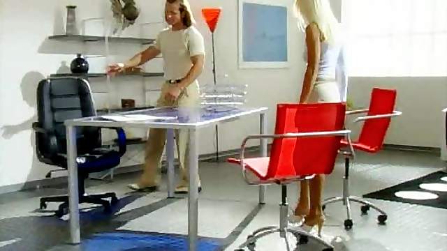 Boss Fucks The Ass Of His Gorgeous Blonde Assistant