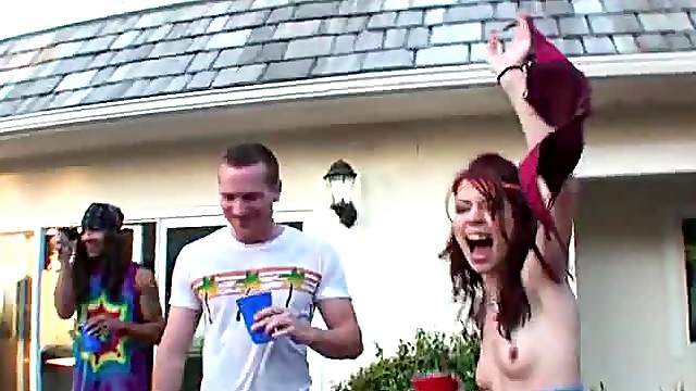 Horny Sluts Going Wild In Teen Party