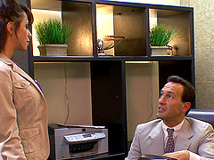 Busty Cougars Getting Hardcore Fucked At The Office