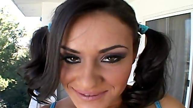 She is a big breasted deepthroat chick that gags on it