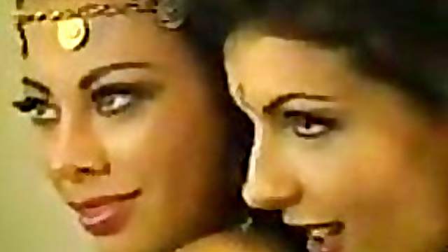 Arab Lesbian Babes Play With Each Other's Pussies