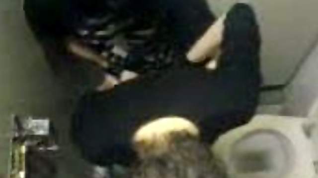Slutty girl gets fucked by her BF doggystyle in a toilet