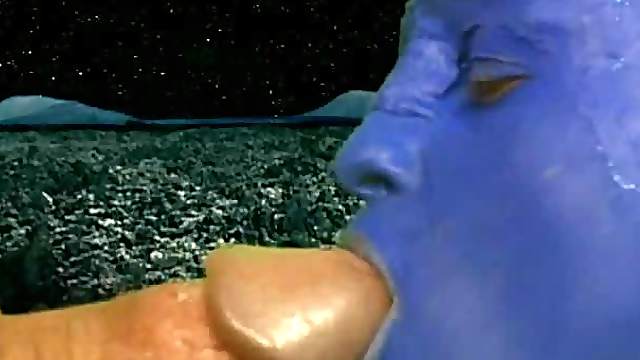 Big Cock Gets Blown By Two Blu Babes In This Threesome Fetish