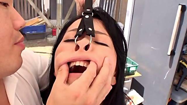 Lovely Japanese wife gets fetished and her pussy rubbed Hardcore