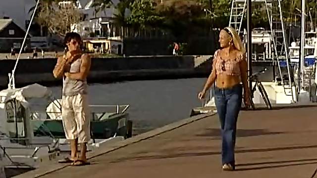 Outdoors Boat Fuck With A Really Sex Blonde With Natural Tits