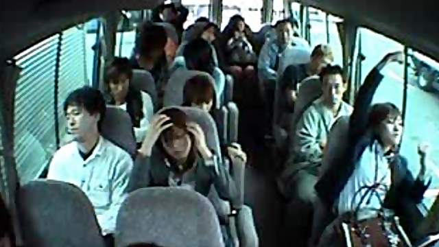 Naughty Asian Chick Gets Her Pussy Fingered In The Bus