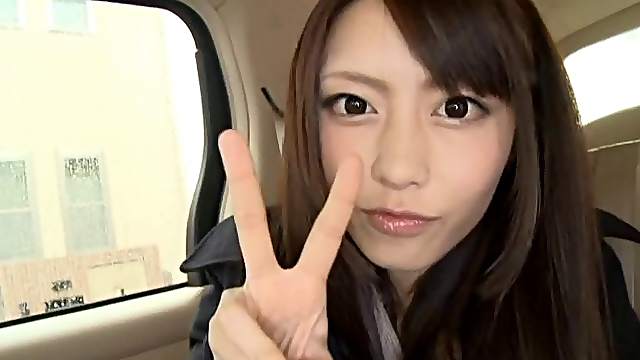 Lucky fans get to fuck cute Japanese pornstar Ayu Sakurai