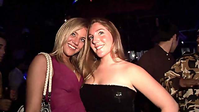 Lingerie dancers at a party shake their asses for cash