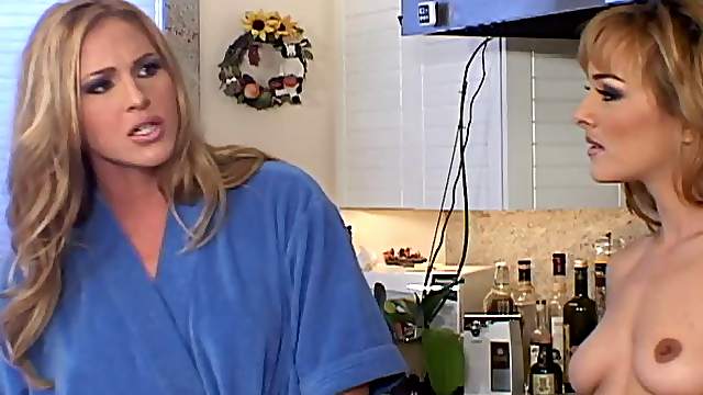 During a hot 69 these sexy lesbians finger and lick that pussy
