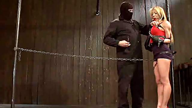 Captivating Blonde Does Not Settle For Less Than Wild BDSM Fun