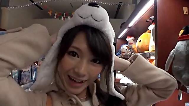 Nice date with Rinon Miyazaki ends up with a long sexy blowjob
