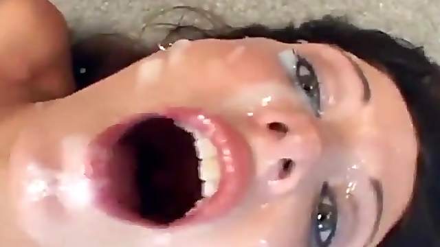 Extreme bukkake teen orgy