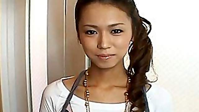 Misato Kanzaki Pretty Asian gal sucks many cocks in a long line