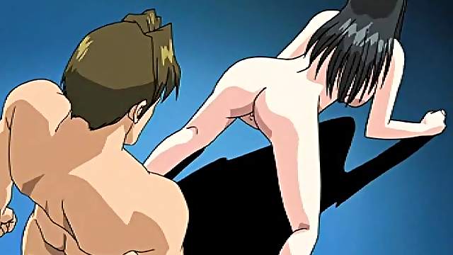 Japanese anime sucking stiff dick and wetpussy poking