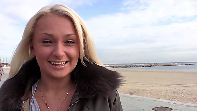 Dick sucking blonde temptress anally fucked by his shaft