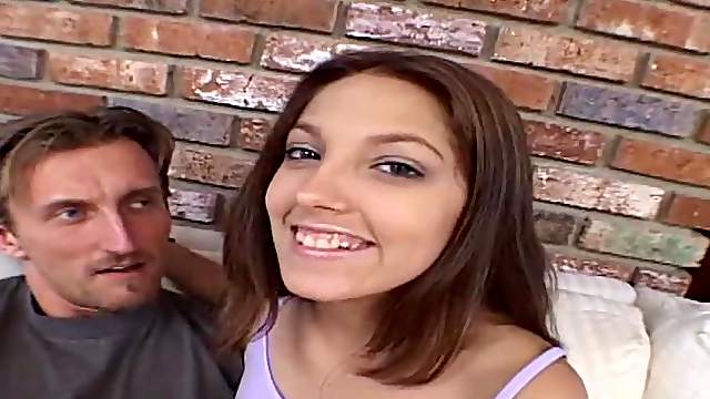Hairy pussy Jenna Haze pussy pounded hardcore while she moans