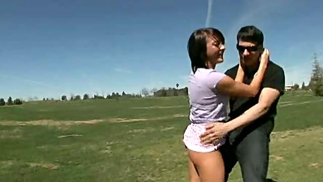 Juicy cunt of a brunette teen fucked while riding him