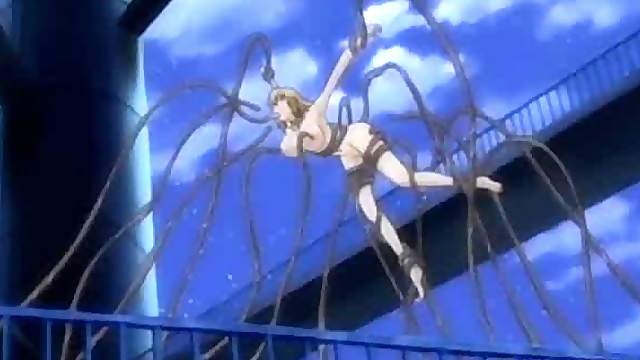 Busty hentai girls groupfucked all hole by tentacles