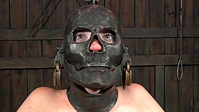 Maggie Mead treated to a fun BDSM game by a horny man