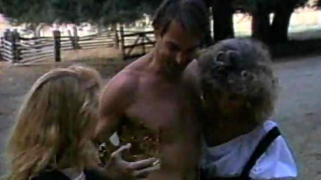 Ashlyn Gere joins a hot blonde for an outdoor threesome