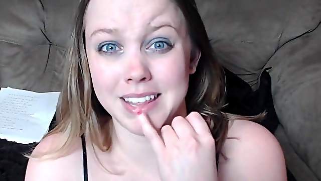 Chubby Camgirl Humiliating You