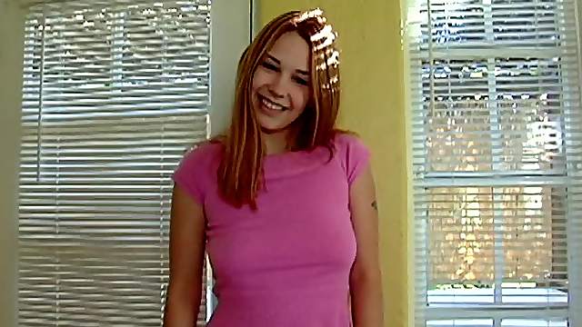 Ginger Babe Enjoys Banging Her Man and Rubing Her Pierced Pussy