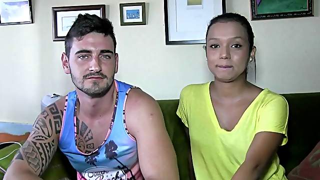 Desirous couple Andrea y Thomas can't get enough of each other