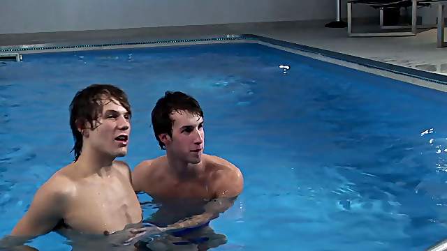 Randy gay fellows enjoy being a part of a hot threesome