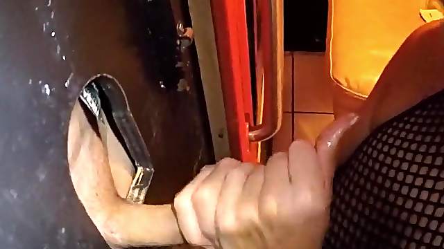 Hot Milf Fucked Through A Gloryhole