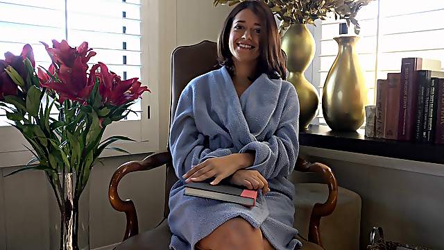 Izzy Bell is glad to be drilled by her new friend's fat dick